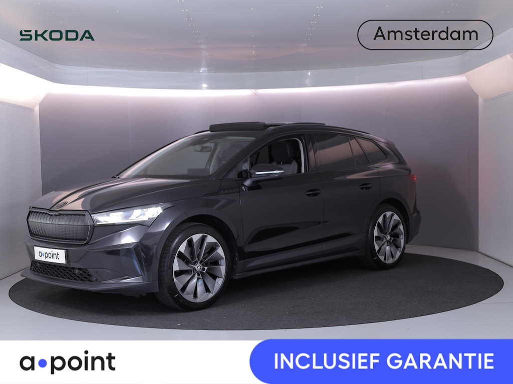 Skoda Enyaq iV 60 180 pk | Navigatie | Warmtepomp | Panoramadak | Parkeersensoren achter | Climate pakket | Apple Carplay/Android Auto |