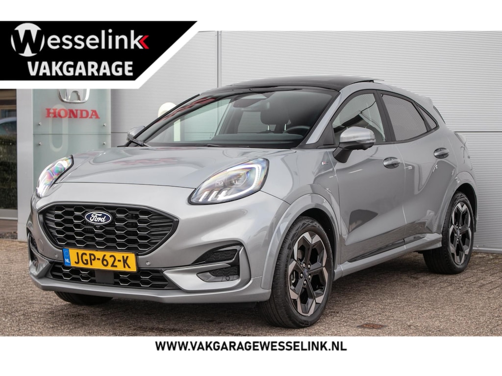 Ford Puma 1.0 EcoBoost Hybrid ST-Line X | B&O | Schuif/pano dak | Adpt. cruise | 360° camera