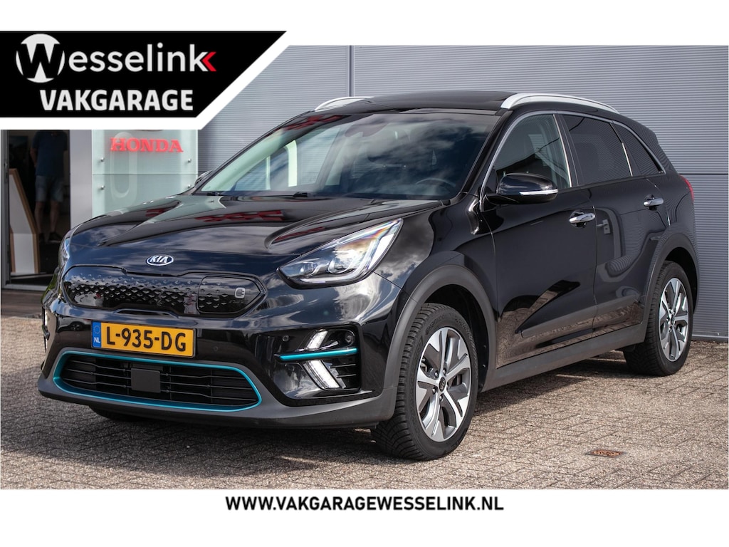 Kia Niro EV e-Niro DynamicPlusLine 64 kWh -SOH 97% | 3 Fase | schuif/-kanteldak | Stoel+stuurverw. | Nav