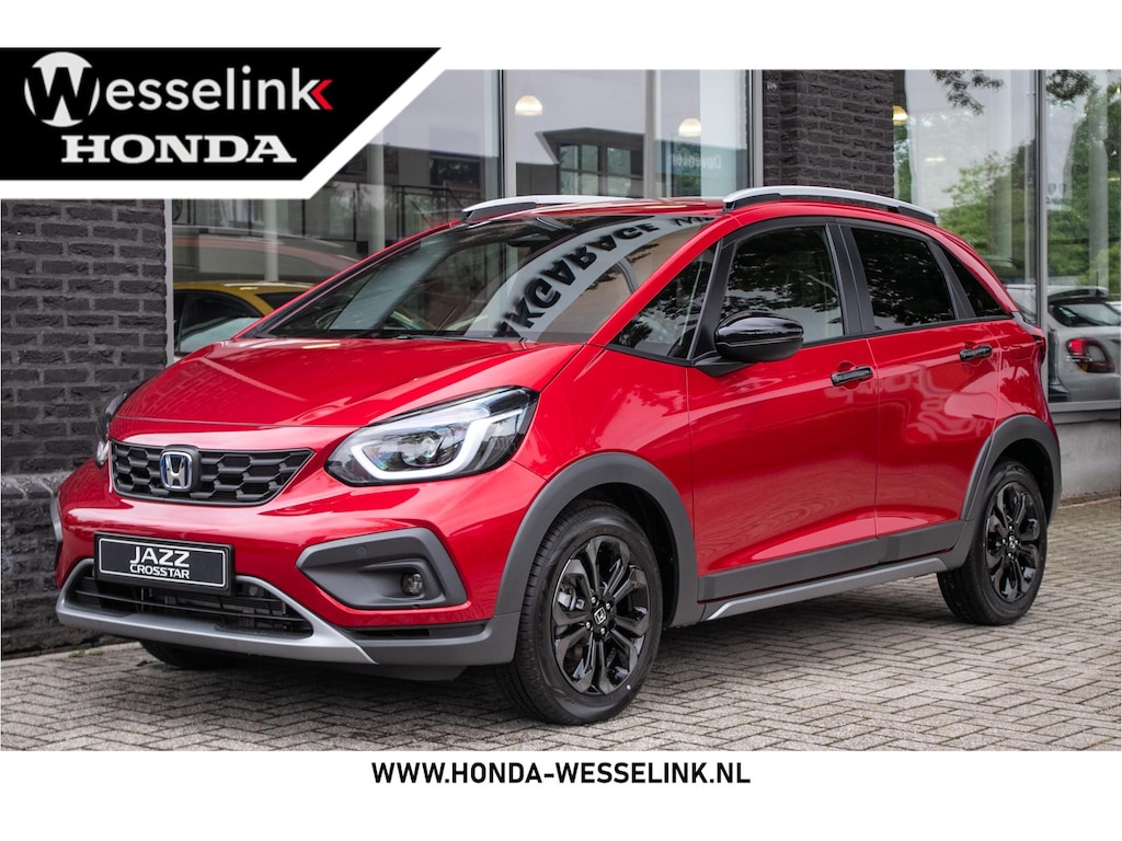 Honda Jazz 1.5 e:HEV Advance Crosstar - Cons.prijs rijklr | Afn. trekhaak | Honda Sensing | Apple cp/Android auto