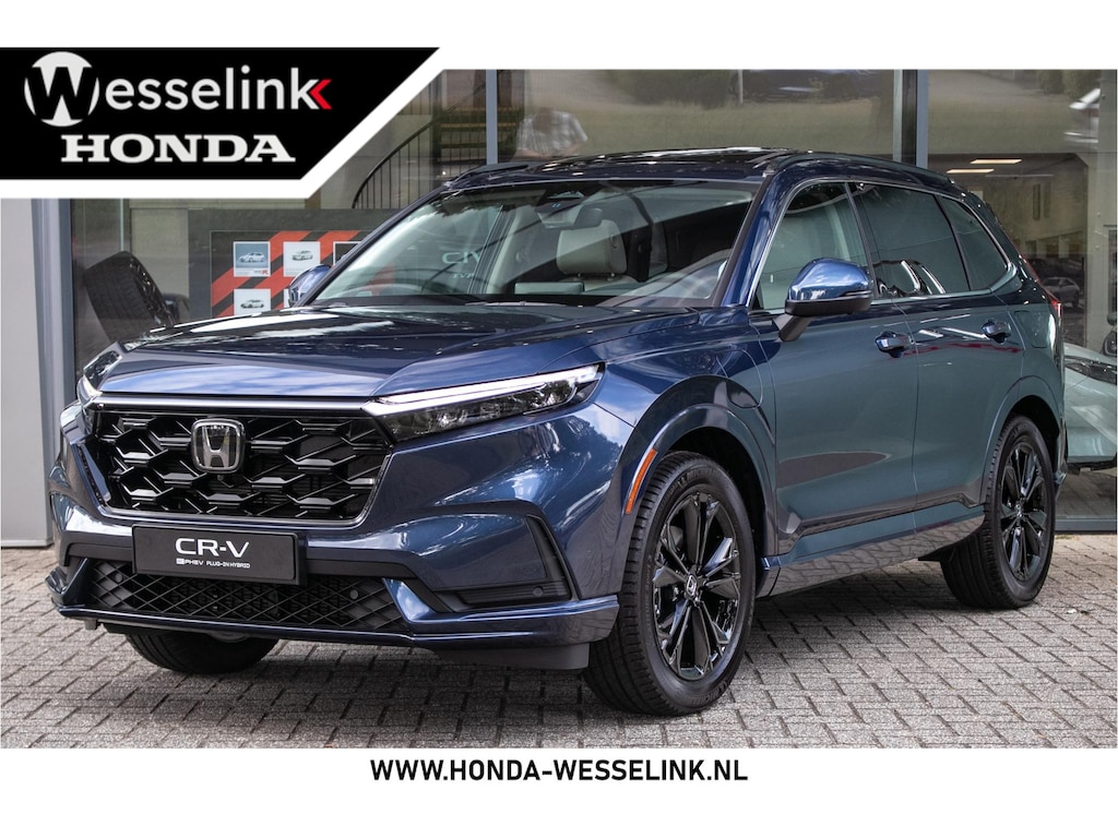 Honda CR-V 2.0 e:PHEV Advance Tech - Cons. prijs rijklaar | Lichtgrijs leder | Schuifdak | Navi