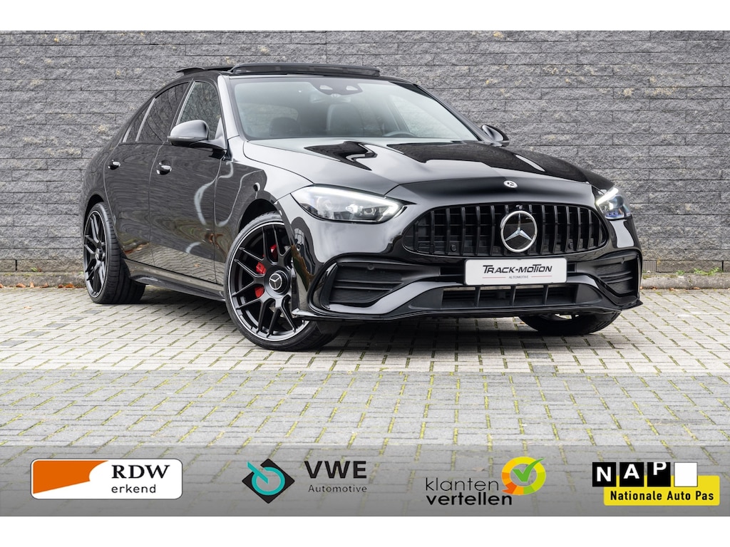 Mercedes-Benz C-klasse 300 e AMG Pano Leder