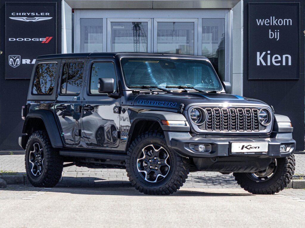 Jeep Wrangler Unlimited 4xe 380 Rubicon | Grille MJ 2025 | Adaptive CC | Stoel/stuur verwarming |