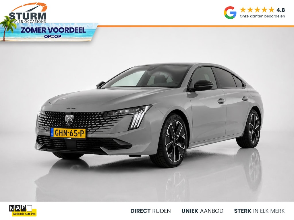 Peugeot 508 1.6 HYbrid 180 GT NL-Auto, Nieuwstaat incl. Afneembare Trekhaak!