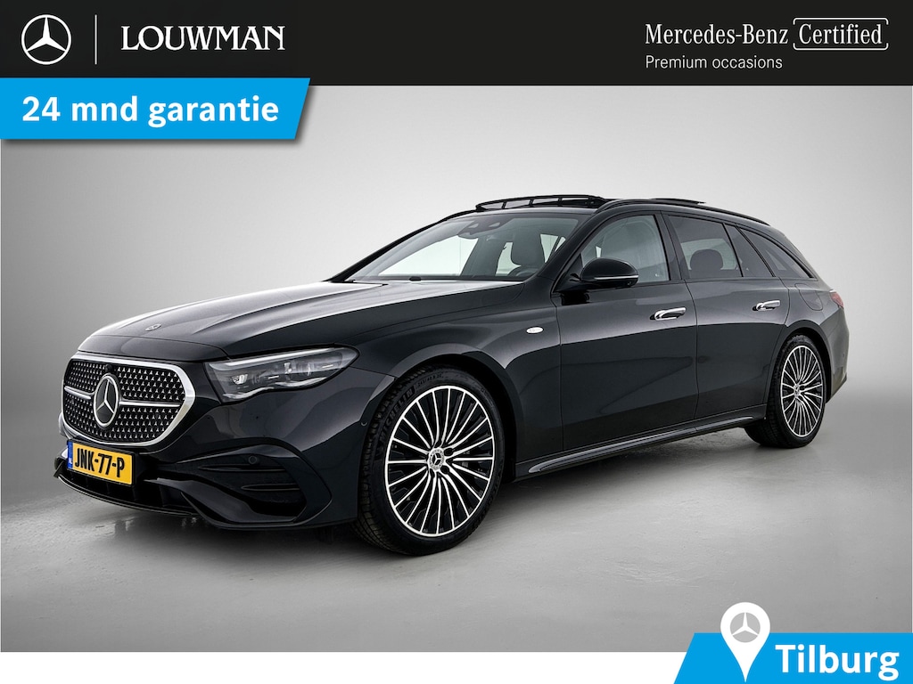 Mercedes-Benz E-klasse Estate 300 e Sport Edition | AMG Line | Panorama dak | Burmester® 4D surround sound system | Widescreen | Apple CarPlay Inclusief 24 maanden MB Certified garantie voor Europa.
