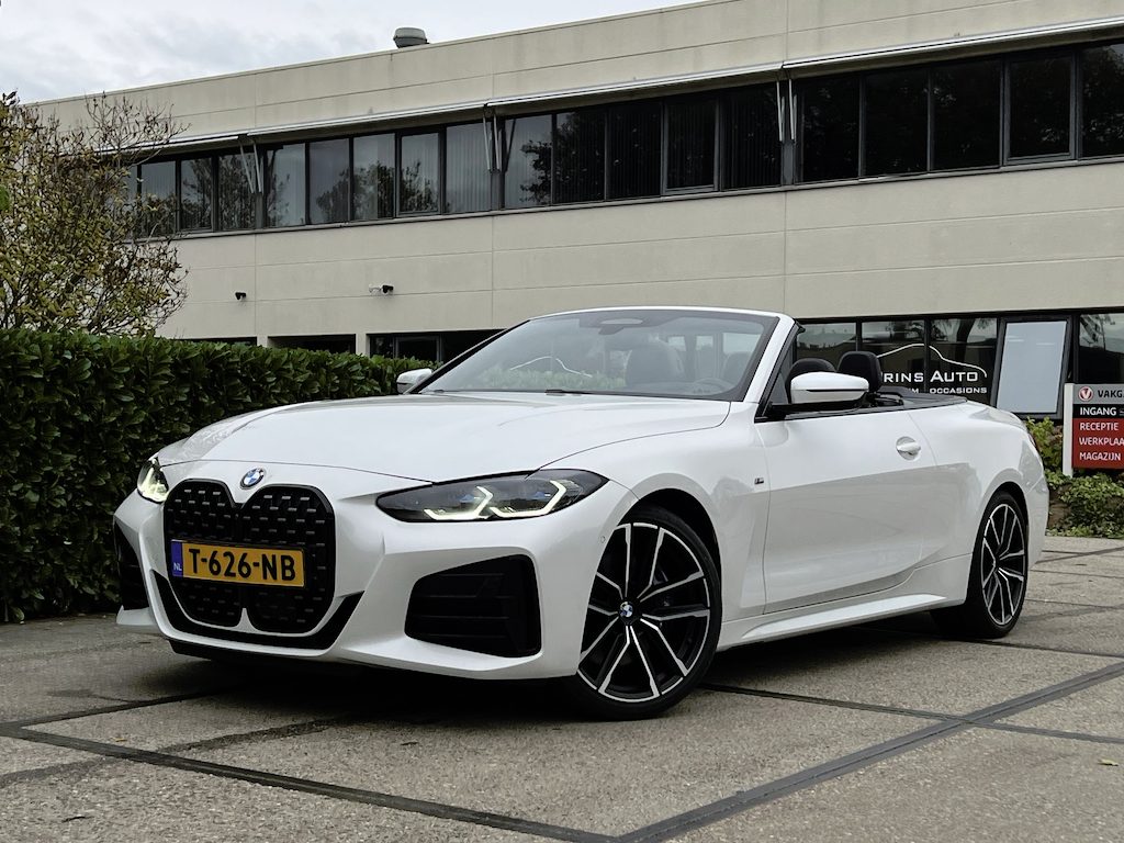 BMW 4-Serie Cabrio M440i xDrive High Executive |LASER|360 CAMERA||H/K|STUUR+STOEL+NEK VERW.|PARELMOER| 5436 \ 12729