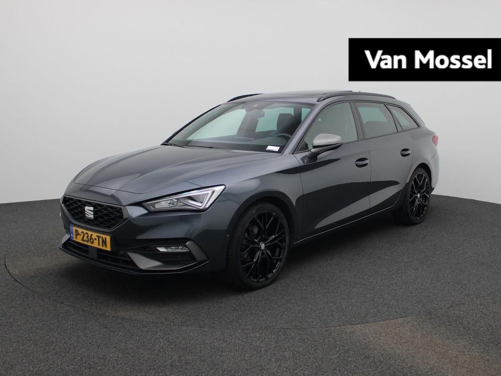SEAT Leon Sportstourer 1.5 eTSI FR Business Intense | BLACK PAKKET | PANO SCHUIF-/KANTELDAK | ACHTERUITRIJCAMERA | VIRTUAL COCKPIT | ACC |