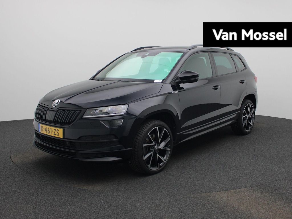 Skoda Karoq 1.5 TSI ACT Sportline Business | CANTON | ELEKTR. ACHTERKLEP | ACHTERUITRIJCAMERA | SPORTSTOELEN | STOEL- EN STUURVERWARMING | KEYLESS ENTRY/START | PARKEERSENSOREN | ACC |