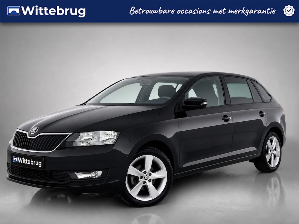 Skoda Rapid Spaceback 1.0 TSI Greentech Clever / Airco / Stoelverwarming / Parkeersensoren achter / Lichtmetaal 16 inch / All season /