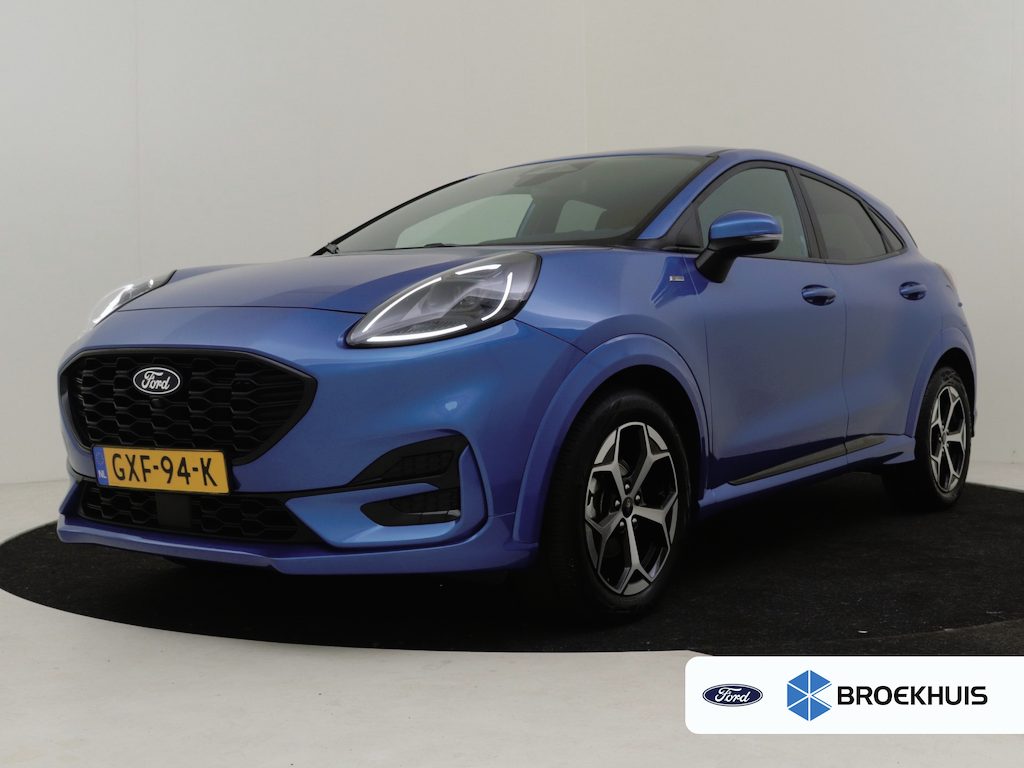 Ford Puma 1.0 EcoBoost Hybrid ST-Line 125PK AUTO | Achteruitrijcamera | Navigatie | Cruise control | Stoel/stuurverwarming | voorruit verwarming | DAB | LED | App Connect | 17"LMV