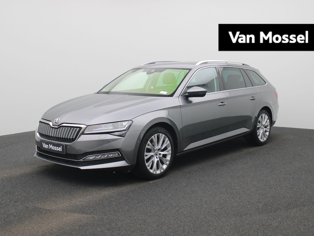 Skoda Superb Combi 1.4 TSI iV Sportline Business | NAVIGATIE | STOELVERWARMING | STUURVERWARMING | ACHTERUITRIJCAMERA | MEMORY STOELEN | LEDEREN BEKLEDING | VIRTUAL COCKPIT |