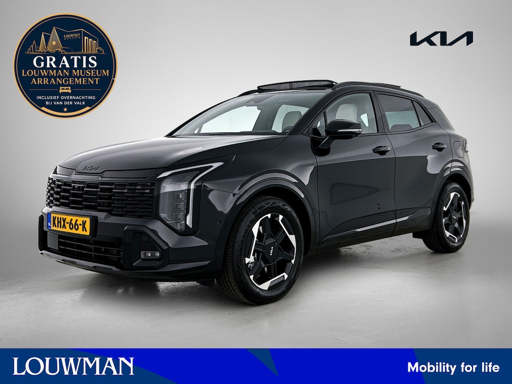 Kia Sportage 1.6 T-GDi Hybrid GT-PlusLine Black Badge | Stoelverwarming en verkoeling | Snel Rijden!! Gratis-museum-arrangement