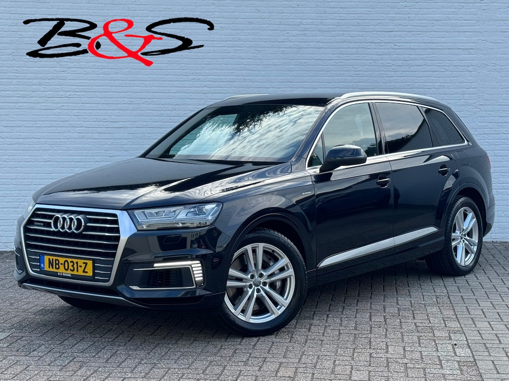 Audi Q7 3.0 TDI e-tron Quattro Sport S-line Interieur Trekhaak Luchtvering Clima Cruise Carplay Camera
