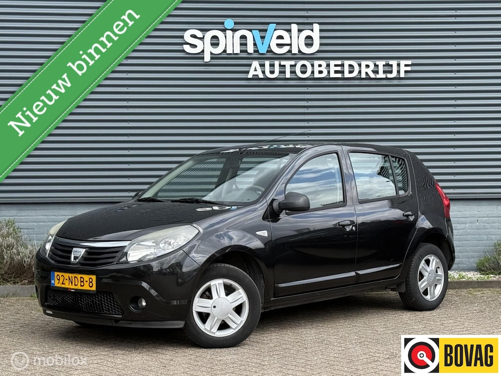Dacia Sandero 1.2 Blackline - Airco - Nap - Elektrische ramen -