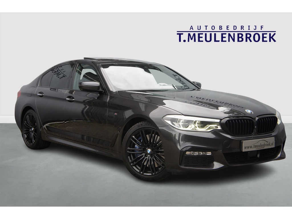 BMW 5-Serie 540i xDrive High Executive M Pakket, Glasdak, Head up
