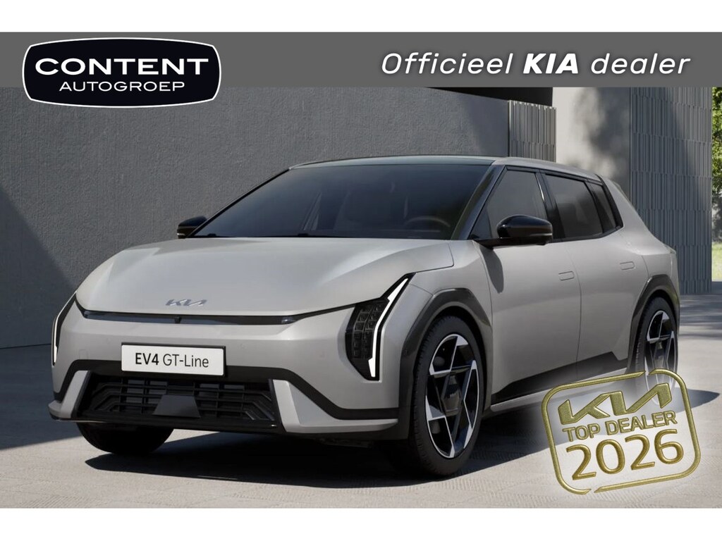 Kia EV4 81,4 kWh 204PK GT-PlusLine | 595KM ACTIERADIUS | IN BESTELLING
