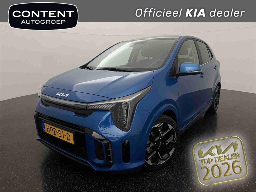 Kia Picanto 1.0 DPi 63pk 4-zits GT-Line | Schuif-/Kanteldak | Stoel- Stuurwielverwarming