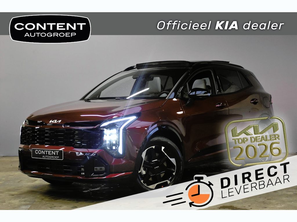 Kia Sportage 1.6 T-GDi 239pk Hybrid AT6 GT-PlusLine DIRECT LEVERBAAR