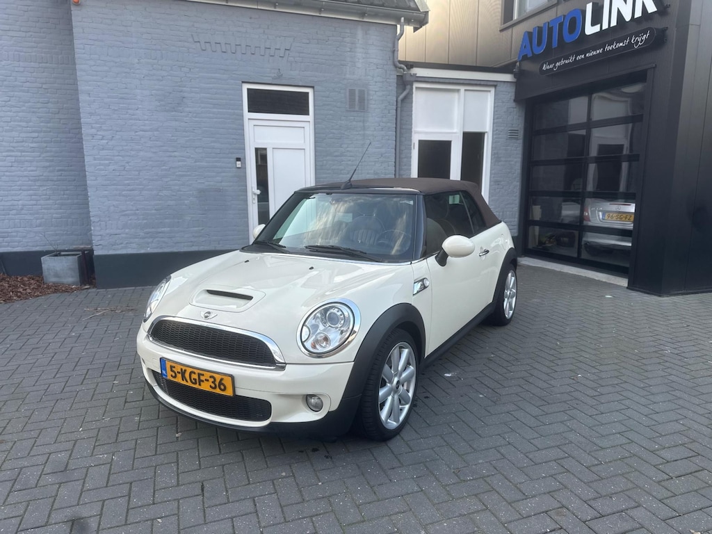 MINI Cooper Cabrio S | 184 PK | LEER | XENON | NAVI |