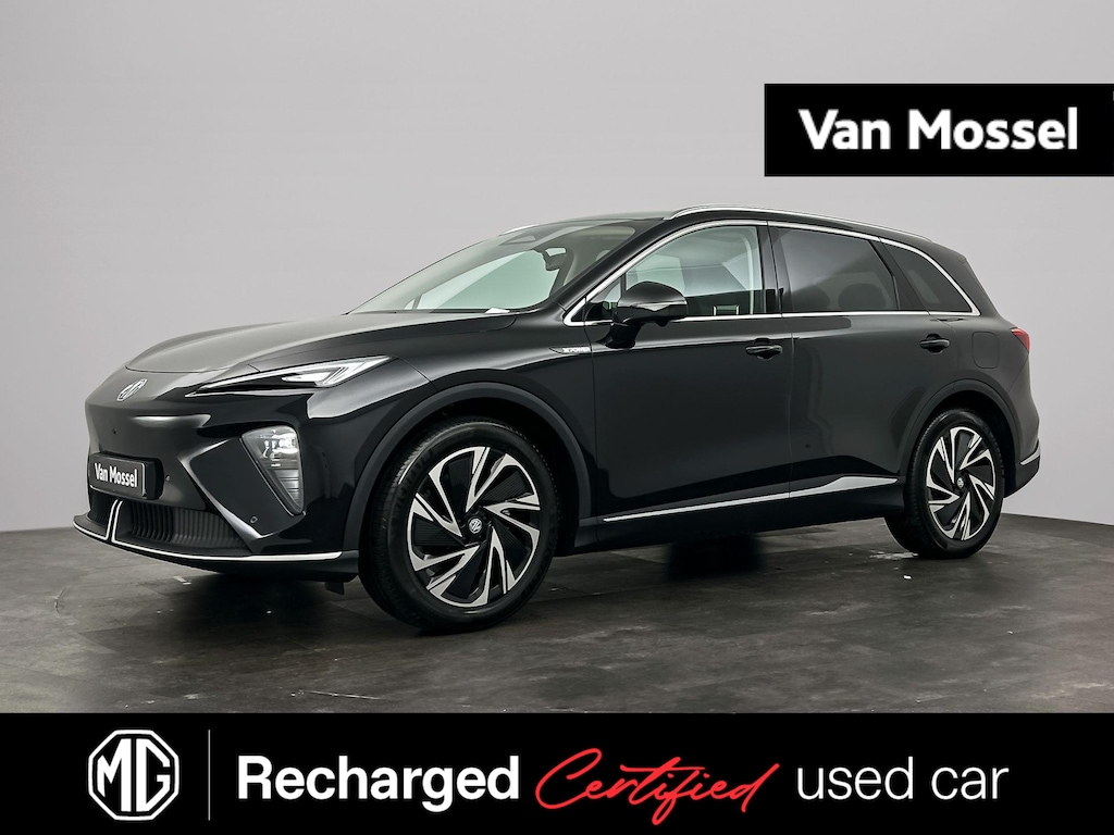 MG MGS6 EV Luxury 2WD 77 kWh | 1e EIG. | WLTP 530 KM | Panoramadak | ACC | ECC | 360° Cam | 20"LMV |  Achterbank verwarmd | Head-up display | BTW Auto |