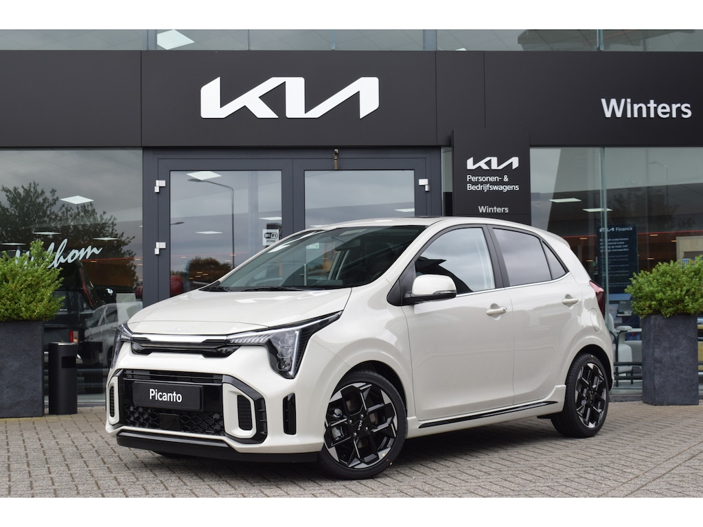 Kia Picanto 1.0 GDi GT-Line | Climate Control | Schuif/ Kanteldak | Camera + Sensoren | Tot 10 Jr. Kia-Garantie |