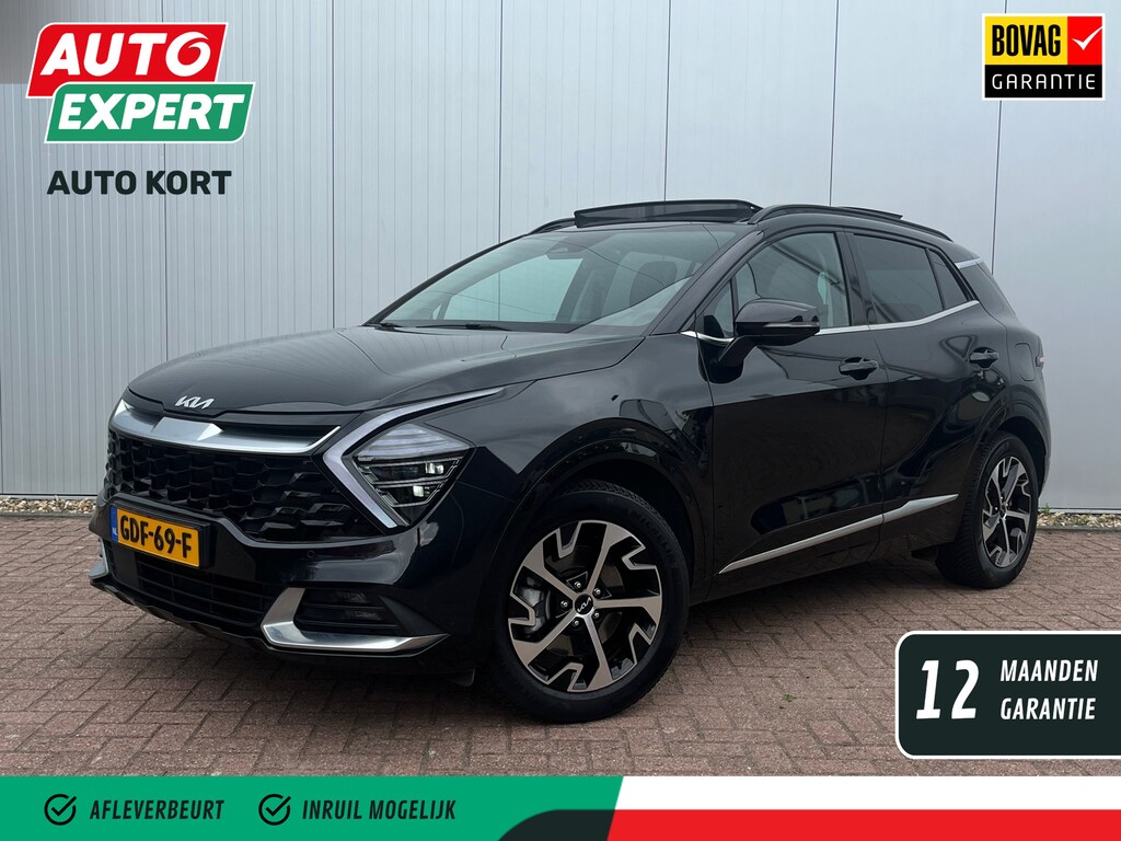 Kia Sportage 1.6 T-GDi Hybrid DynamicPlusLine | Schuif-/kanteldak | Trekhaak | Elektrische stoelen | Stoel-/stuurverwarming | LED