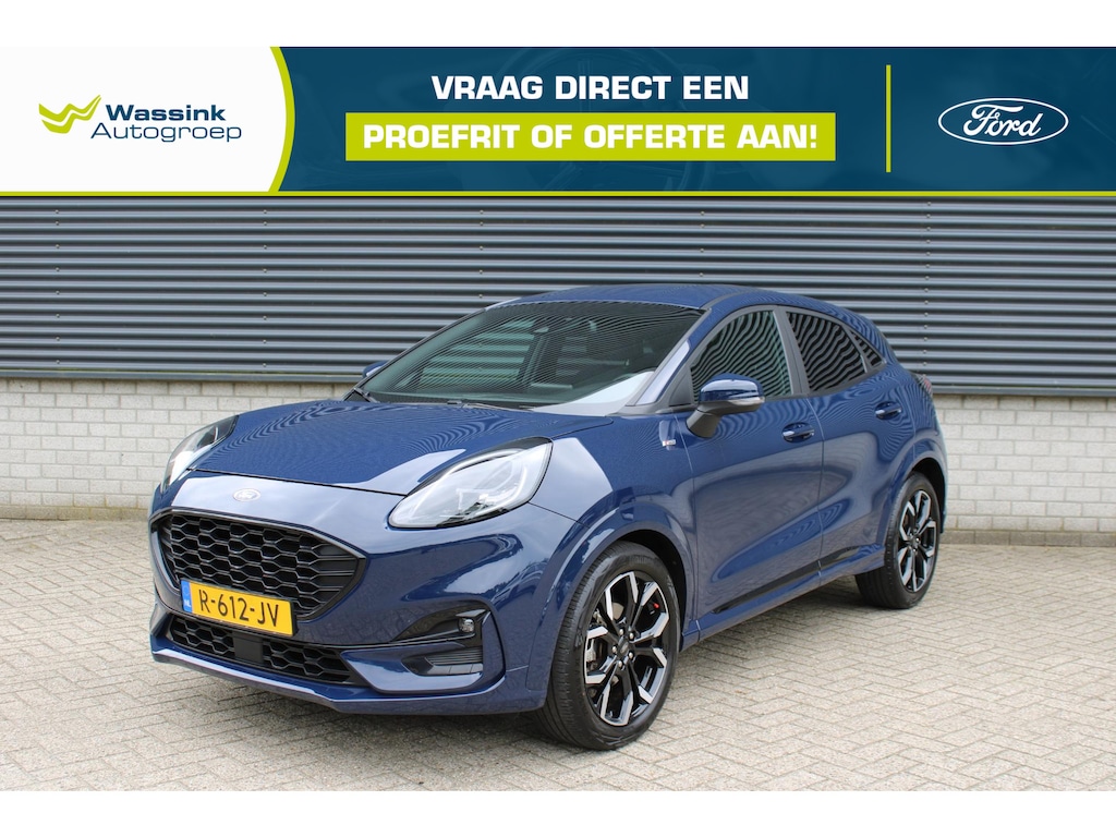 Ford Puma I ST-Line X Hybrid 125pk | Navigatie | Parkeersensoren | Lichtmetalen Velgen 18 inch I Apple Carplay/Android Auto I B&O Audio