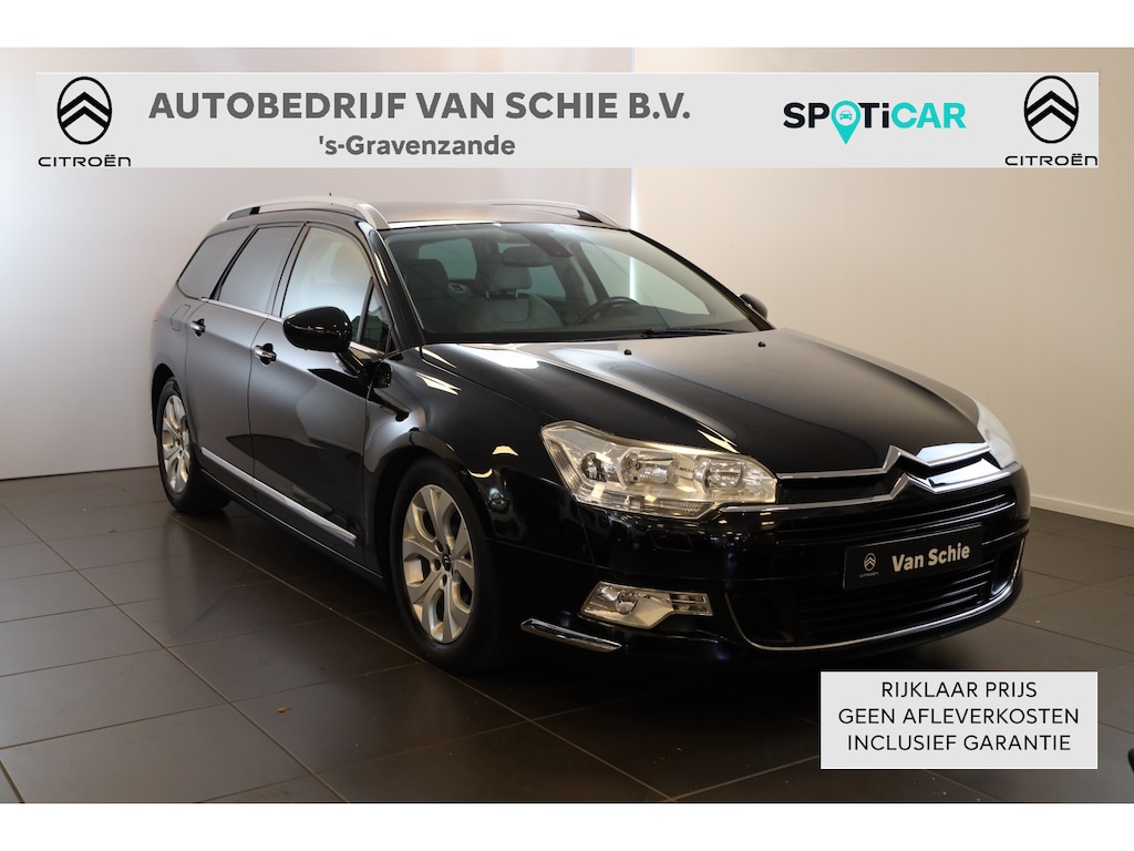 Citroën C5 Tourer THP 155 Exclusive Hydraulisch | Leder | Elektr. achterklep | Massage | Elektr. verstelb. Stoelen