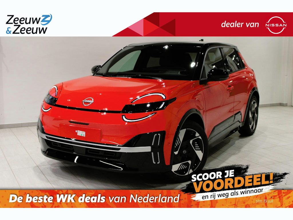 Nissan Micra 52 kWh EVOLVE A/T | NISSAN MORE 10 JAAR GARANTIE | 5000 EURO KORTING | Direct leverbaar | Nieuw model | EV | Vol met luxe |
