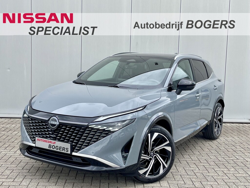 Nissan Qashqai 1.3 MHEV Tekna Plus Automaat Navigatie, Panoramadak, 20"lm, LED, Bose, 360 Camera, Pro-Pilot, Head Up Display