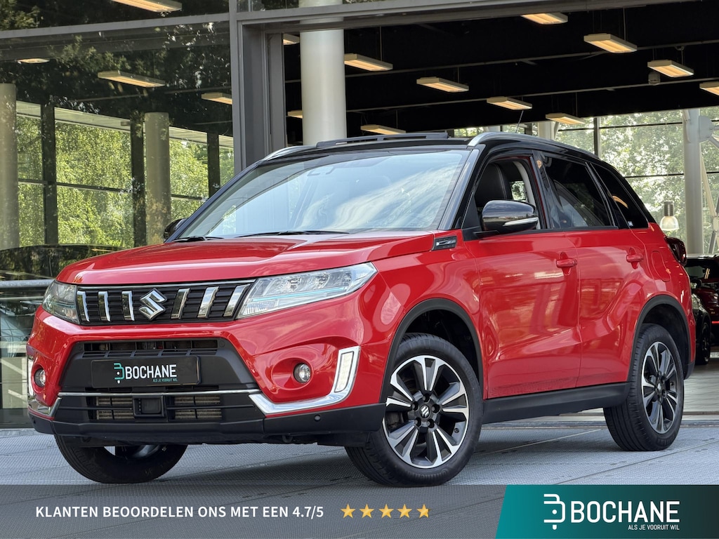 Suzuki Vitara 1.4 Boosterjet Style Smart Hybrid 129PK | Panoramadak | Navigatie | Dodehoekdetectie | Stoelverwarming