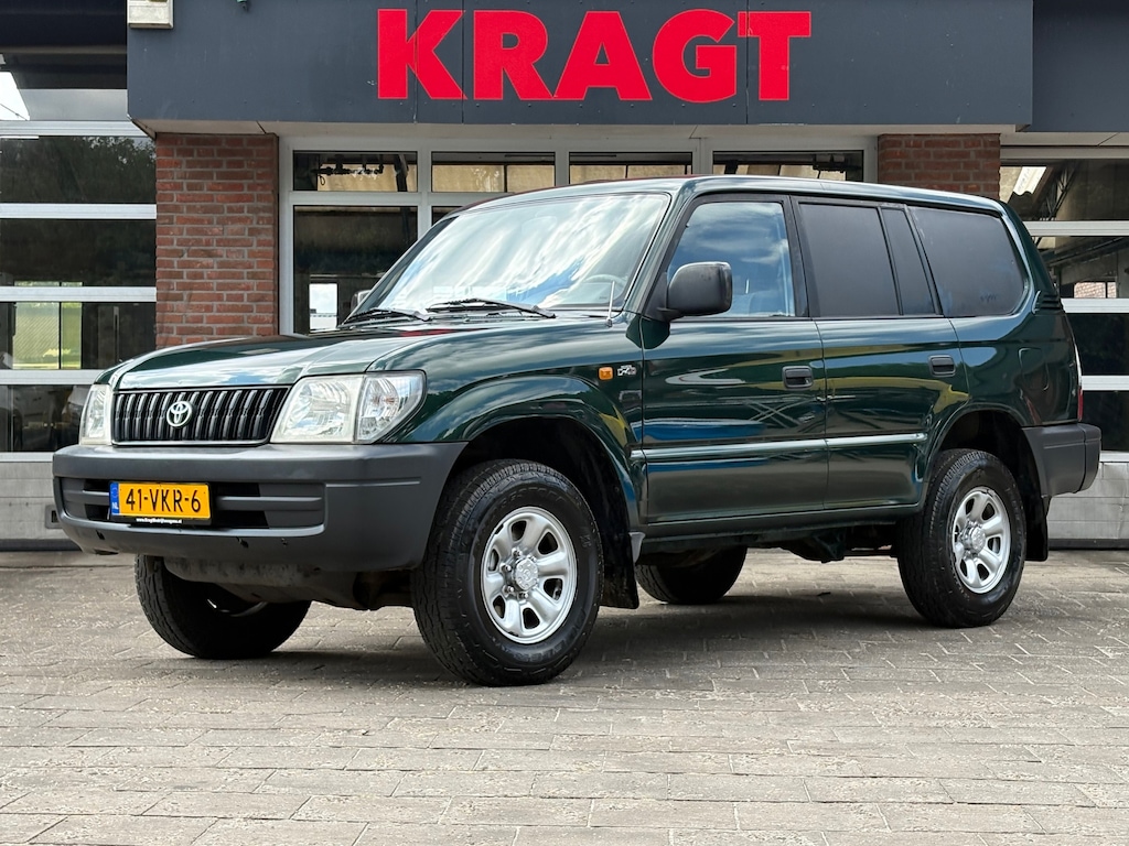 Toyota Land Cruiser LandCruiser 90 3.0 D4-D Blind Van|GRIJS kenteken|163PK|4X4|trekhaak|lichtmetalen velgen|elektrische ramen