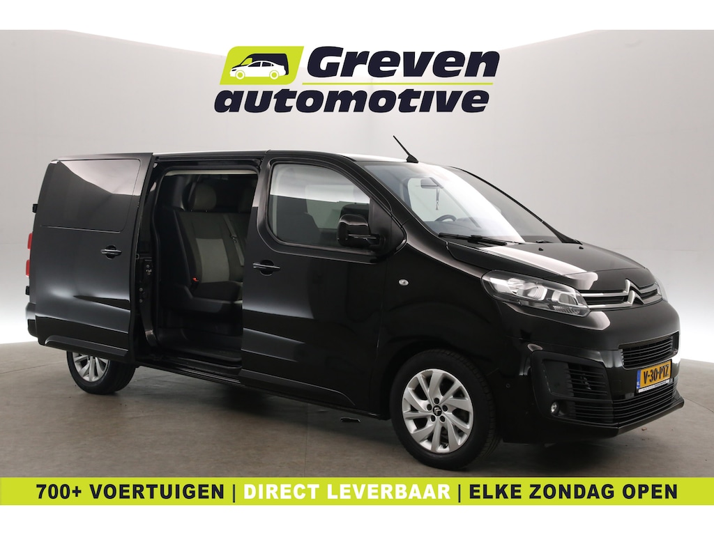 Citroën Jumpy 2.0 BlueHDI 180PK L3H1 | Dubbele Cabine | Automaat | Clima | Camera | Cruise | Trekhaak | 2xSchuifdeur |  Carplay