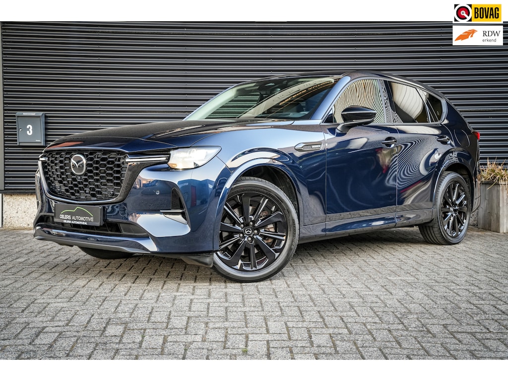 Mazda CX-60 2.5 e-SkyActiv PHEV Homura | ACC | Leder | Trekhaak afn. | Stoelkoeling | 360 camera | Metalic | 1e eig. |