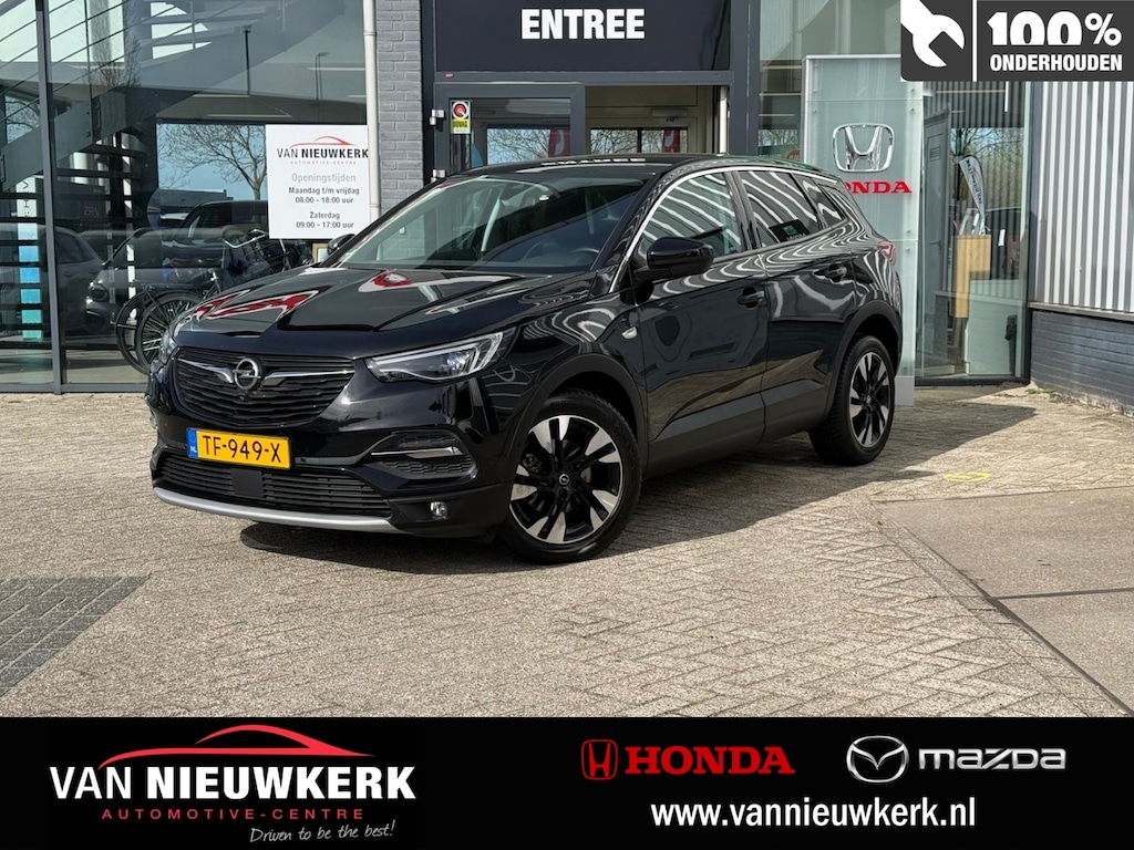 Opel Grandland X 1.2 Turbo Ultimate | S&S | Automaat | Carplay | Stuur\Stoelverwarming | Climate control | Elektrische Achterklep