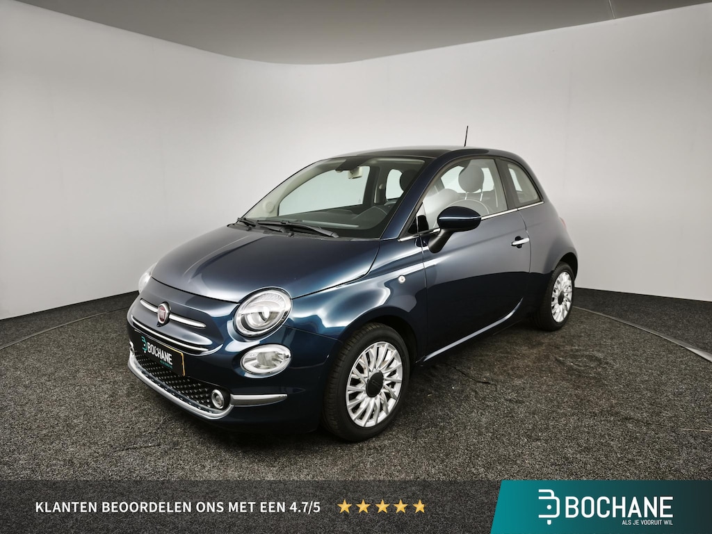 Fiat 500 0.9 TwinAir Turbo Lounge | Navigatie | Panoramadak | Parkeersensoren |