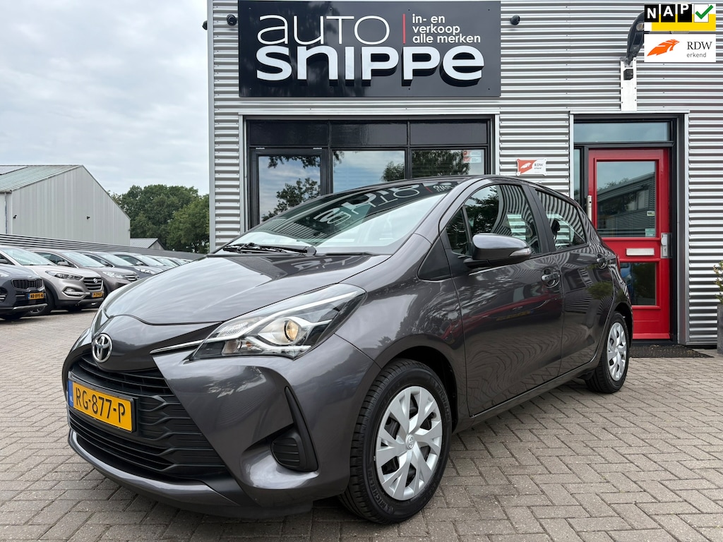 Toyota Yaris 1.0 VVT-i Aspiration -5DRS.-CLIMA-CRUISECONTROL-CAMERA-BLUETOOTH-TREKHAAK-ORIGINEEL NEDERLANDS!-83.957 KM'S!-ETC.
