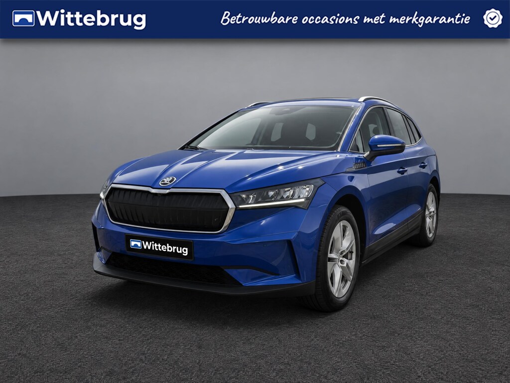 Skoda Enyaq iV 60 180pk 58kWh Automaat / Navigatie / Clima / Parkeersensoren / LED verlichting / App-connect