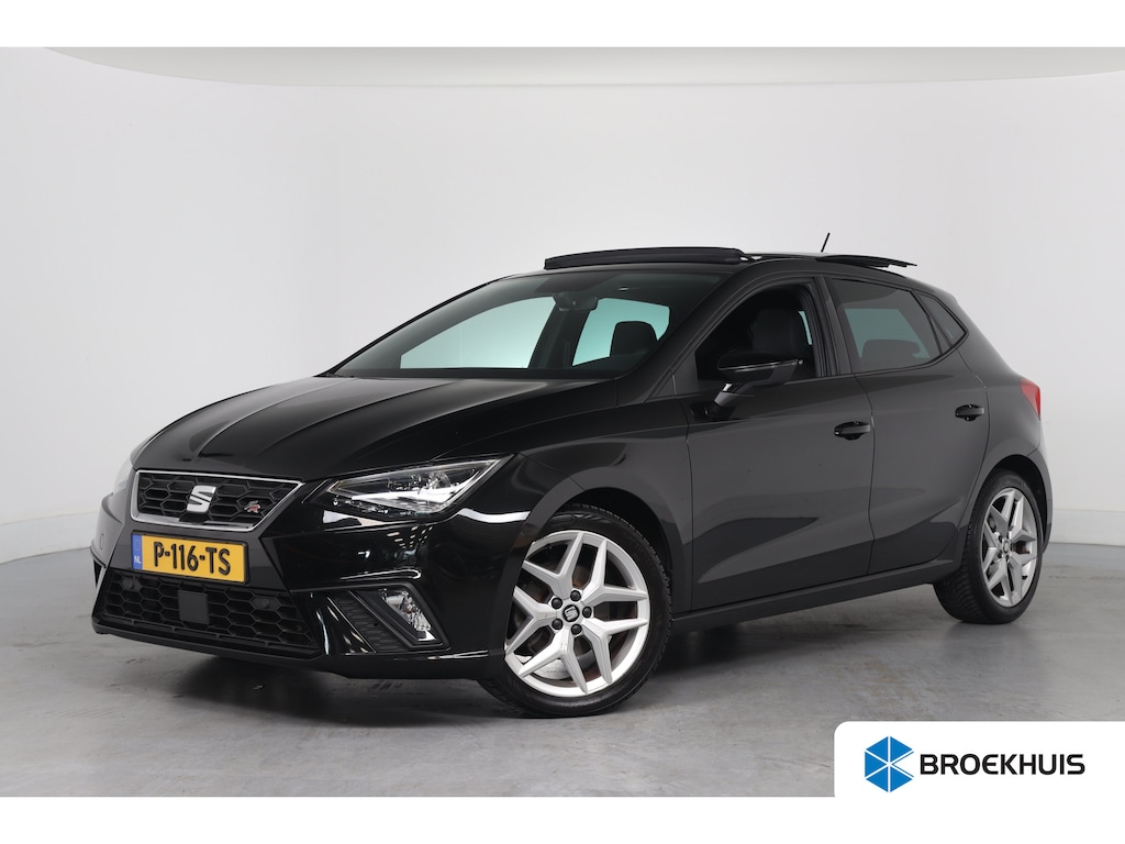 SEAT Ibiza 1.0 TSI FR Business Intense Plus | Open Dak | Virtual | LED | Navi | Cruise Adaptive | Stoelverwarming | Clima | Keyless | DAB | Parkeersensoren