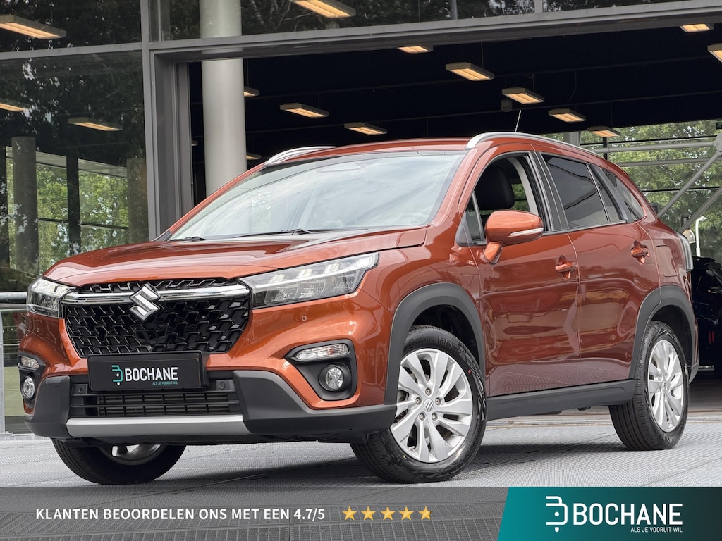 Suzuki S-Cross 1.4 Boosterjet Select Hybrid Automaat | Carplay/Android | Stoelverwarming | Navigatie | Adaptieve Cruise Control | Dodehoekdetectie