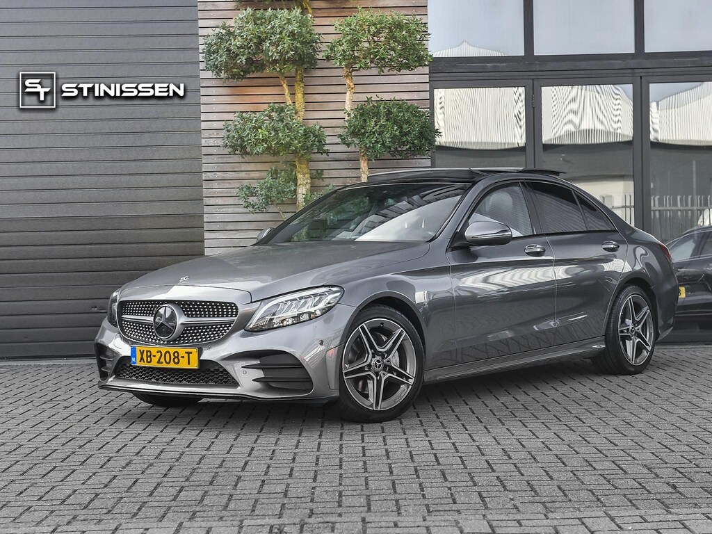 Mercedes-Benz C-klasse 160 Business Solution AMG Panoramadak Digitaal display Alcantara Navi Carma