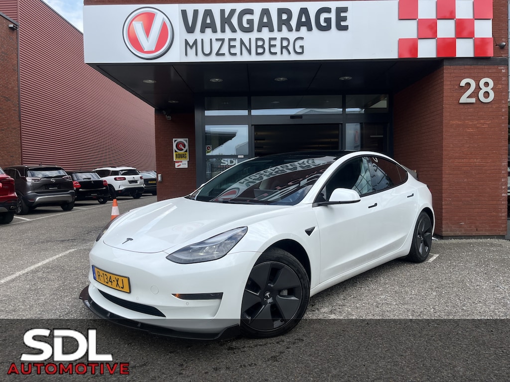 Tesla Model 3 Standard RWD Plus 60 kWh snel laden niet mogelijk geen ccs PANODAK // NAVI // ADAPTIVE CRUISE // CLIMA // AUTOPILOT // CAMERA+SENSOREN // LEDEREN BEKLEDING //