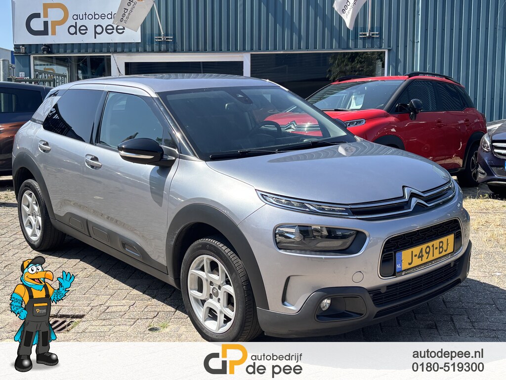 Citroën C4 Cactus 1.2 PureTech Shine GARANTIE/CARPLAY/CLIMA/CRUISE/CAMERA/PDC/LICHTMETAAL/TREKHAAK rijklaarprijs!