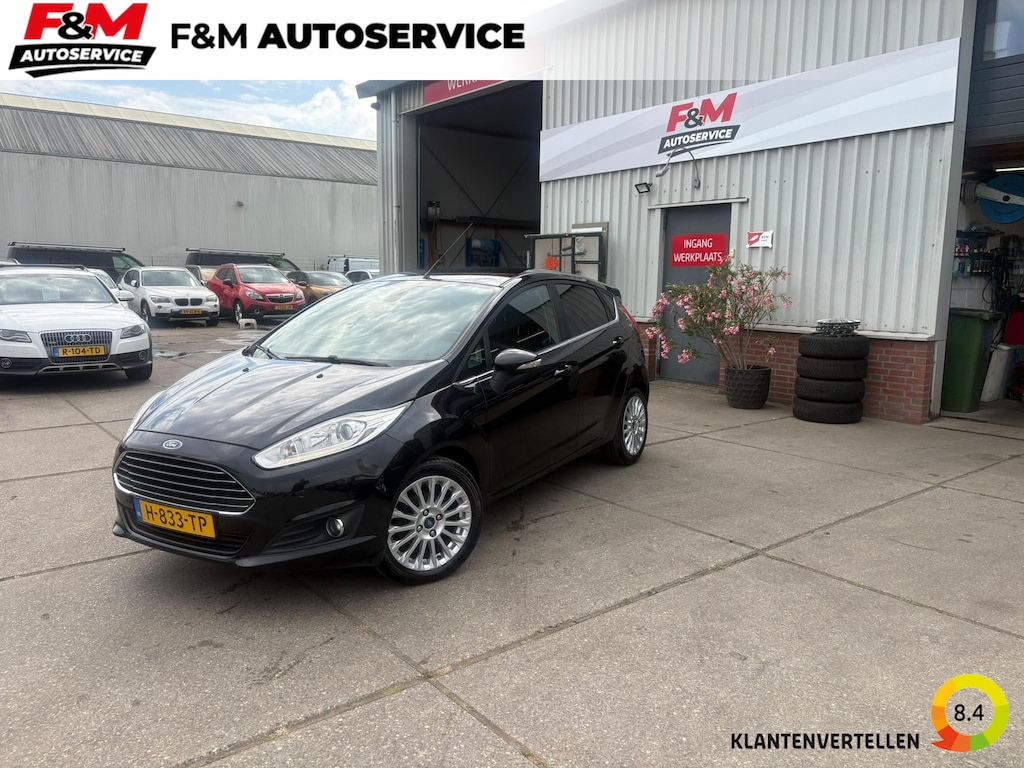Ford Fiesta 1.0 EcoBoost Titanium Clima, stoelverwarming, PDC, distributieriem is vervangen!