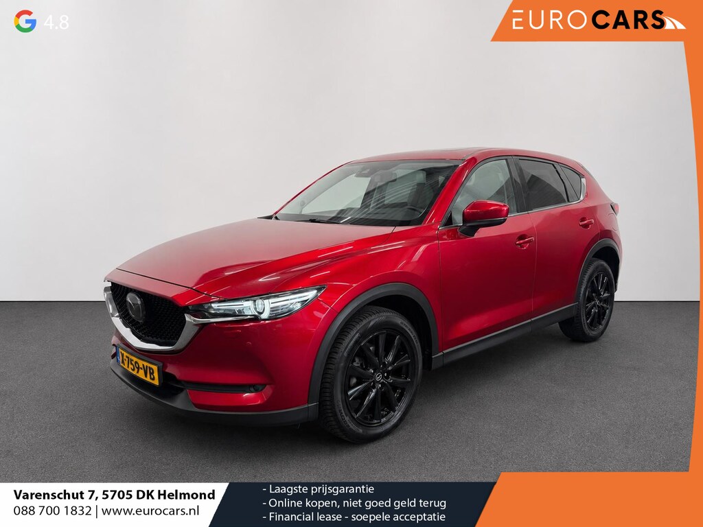 Mazda CX-5 2.5 SkyActiv-G 194PK GT-M 4WD Automaat Leder Panoramadak BOSE Soundsystem Adaptive Cruise Control Head Up Display 360 Camera Elektrisch Verstelbare Stoelen Navigatie Stoel en Stuurverwarming