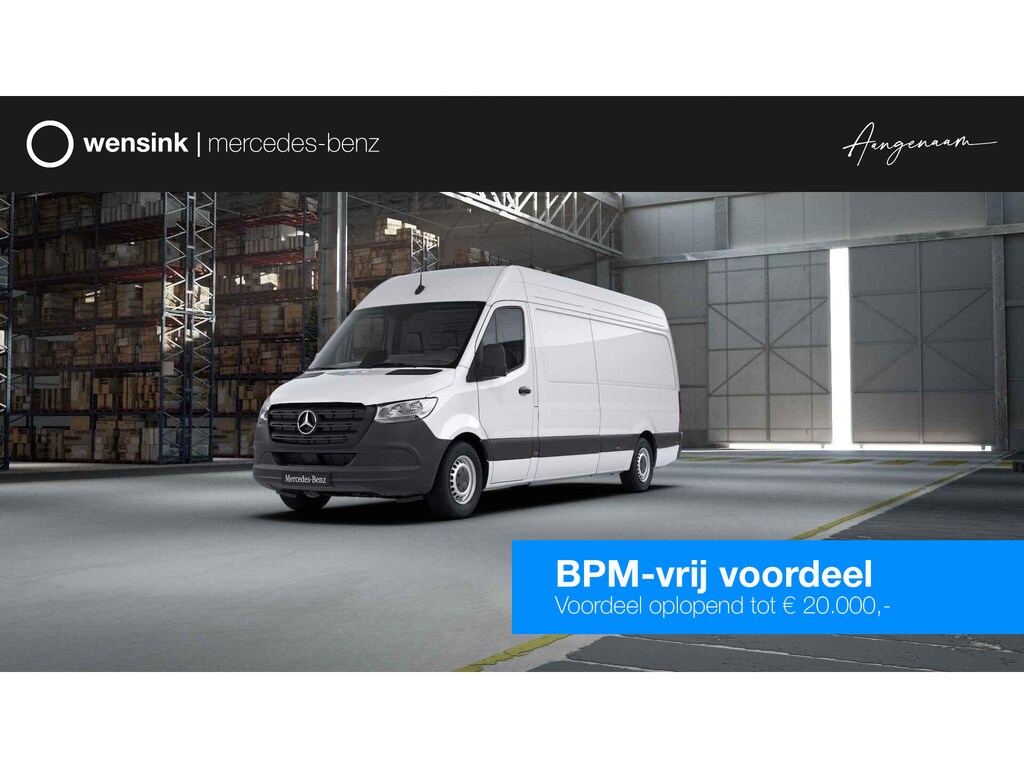 Mercedes-Benz Sprinter 311 CDI | L3 H2 | RWD | PRO | Airco | Apple Carplay/Android Auto | Alarm klasse 3 | Parkeercamera | Dodehoekassistent | Lane-assist | Comfort Bestuurdersstoel | Opstaptrede | Vierseizoenenbanden