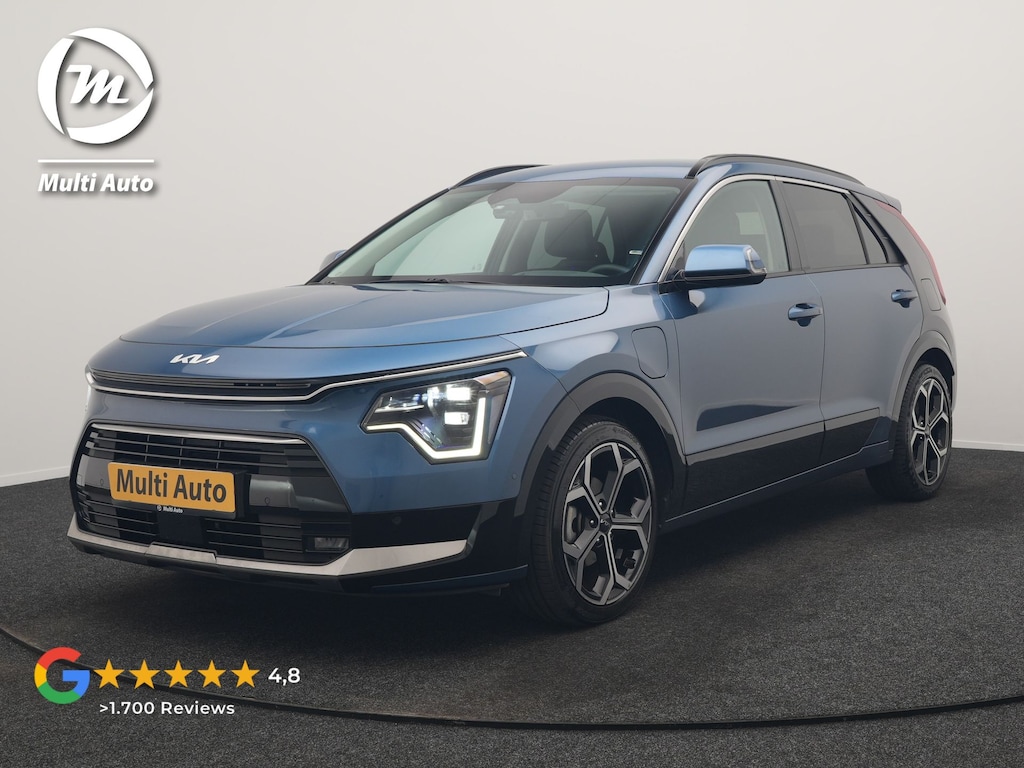 Kia Niro Hybrid 1.6 GDi ExecutiveLine PHEV 182pk Dealer O.H. | Adaptive Cruise | Head Up | Camera | Harman / Kardon | Lederen Sportstoelen Ventilatie & Memory | Keyless | Blis | Stoelen & Stuur Verwarmd | Sfeerverlichting | Navigatie | DAB | Plug In Hybrid |