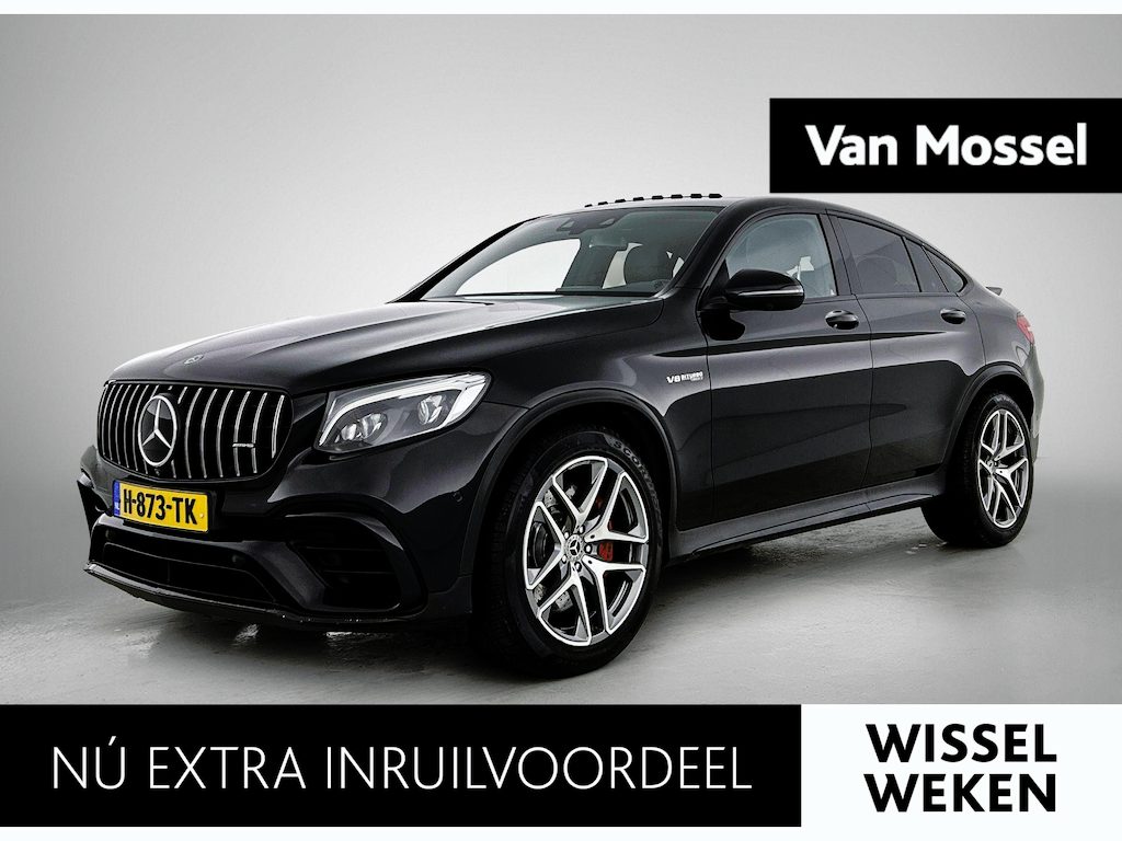 Mercedes-Benz GLC Coupe AMG 63 S 4MATIC+ | PANORAMADAK | 360 CAMERA | BURMESTER | MEMORY | STOELVERWARMING | TREKHAAK | LEDEREN BEKLEDING | ELEKTRISCHE KOFFERKLEP |