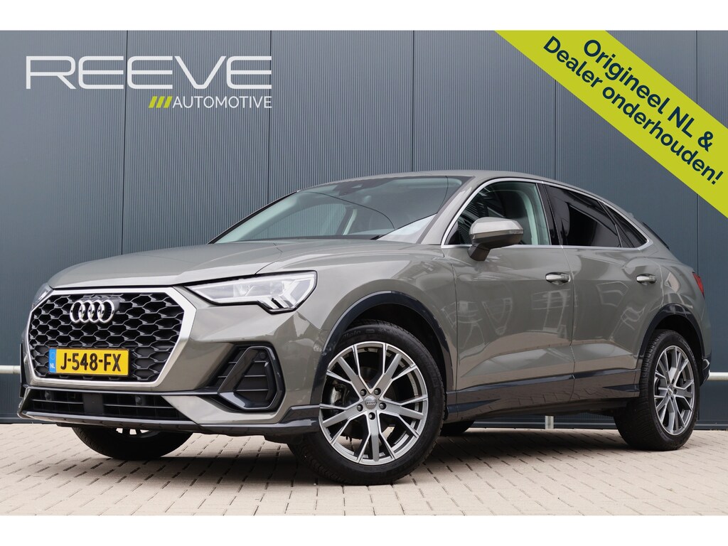 Audi Q3 Sportback 35 TFSI S Edition 150pk Aut. | Virtual Cockpit Plus | Leer / alcantara | Stoelverwarming | 19 Inch | Elektr. Achterklep | S-Line