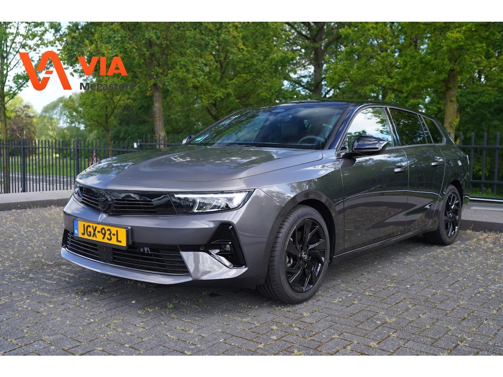 Opel Astra Sports Tourer 1.2 Turbo GS | LED | AGR | Navi | Black Ed. | Stoel & Stuurverw.